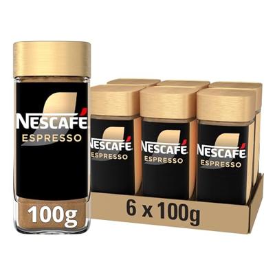 Nescafé Gold Espresso - oploskoffie - 6 x 100 gram