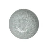 Bordenset Home ESPRIT Groen Keramiek Mandala Arabisch 18,2 x 18,2 x 5,7 cm - thumbnail