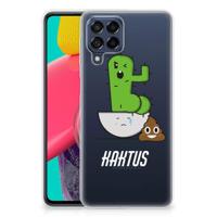 Samsung Galaxy M53 Telefoonhoesje met Naam Cactus Poo - thumbnail