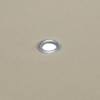 VidaXL Prieeldak 310 g/m² 4x3 m beige - thumbnail