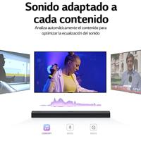 LG S80QY Soundbar TV 480 W, soundbar Dolby Atmos 3.1.3 kanalen met draadloze subwoofer, 3 kanalen up-firing, synergie met LG TV, DTS:X, IMAX Enhanced, Bluetooth, Wi-Fi, Spotify HiFi, HDMI in/out - thumbnail