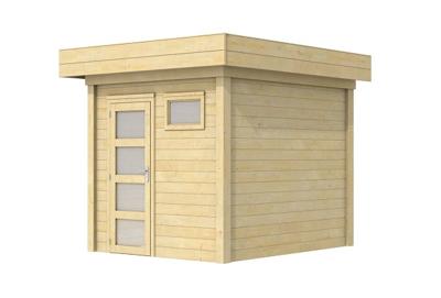 Blokhut Kuifmees 250x250 cm