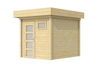 Blokhut Kuifmees 250x250 cm - thumbnail