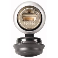 Eaton M22-RJ45-CAT6A RMQ Titan inbouwbus EP-400122 RJ45, stekkerbehuizing 1 stuk(s) - thumbnail