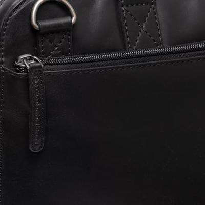 The Chesterfield Brand Tilbury - Leren Laptoptas tot 14 inch - Zwart