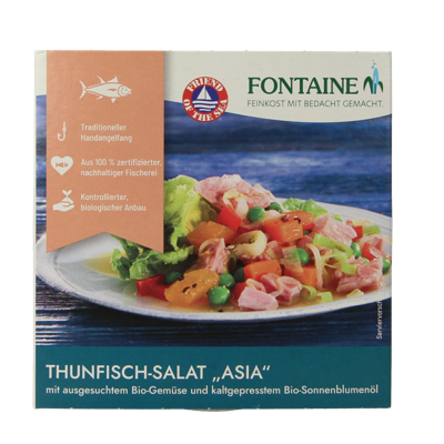 Fontaine Aziatische tonijnsalade 200 Gram