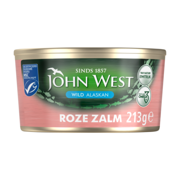 John West Wilde Roze Zalm 213g bij Jumbo
