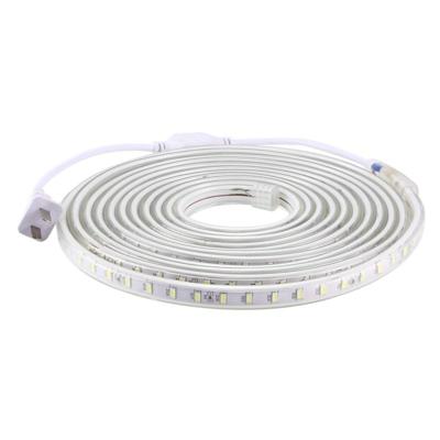 5m behuizing LED Light Strip 72 LED/m 360 LEDs SMD 5730 IP65 waterdichte LED Lamp met stekker AC 220V(White Light)