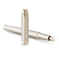 Parker IM Monochrome vulpen Champagne, fijn, giftbox - thumbnail