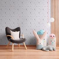 AS Creation Little Love grijs behang | 381191 - thumbnail