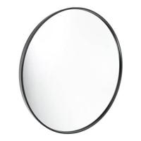 Urban Interiors Ronde Spiegel 'Boston' Ø75cm, kleur Zwart - thumbnail