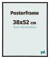 Posterlijst 38x52cm Zwart Mat Kunststof Paris - thumbnail