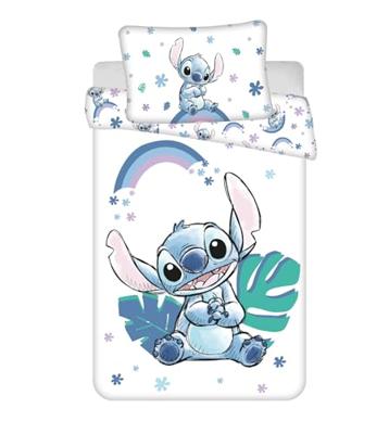 Lilo and Stitch Peuterdekbedovertrek Regenboog - 100 x 135 cm - Katoen - thumbnail