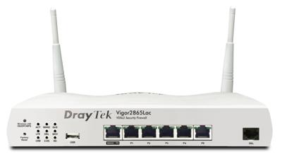 DrayTek Vigor2865Lac - LTE serie - 4G LTE & VDSL2 35b VPN Firewall Router (Annex-B)