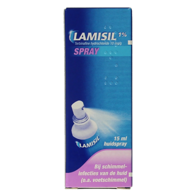 Lamisil 1% Terbinafine 10mg/g Huidspray Lamisil 1% Terbinafine 10mg/g Huidspray