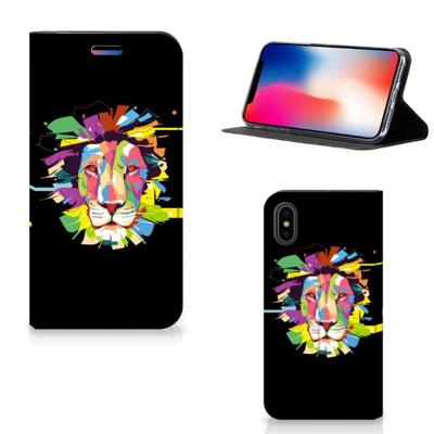 Apple iPhone X | Xs Magnet Case Lion Color Apple iPhone X | Xs Magnet Case Lion Color