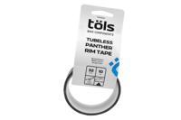 Töls Panther Tubeless velglint 32x10m - Zwart - thumbnail