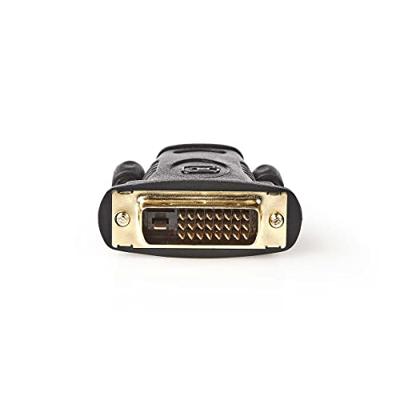 HDMI - DVI-Adapter | DVI-D 24+1-Pins Male - HDMI Female | Zwart