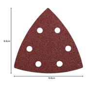 kwb 492808 Deltaschuurpapier Korrelgrootte (num) 80 (Ø) 93 mm 5 stuk(s) - thumbnail
