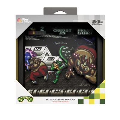 Pixel Frame - Battletoads - Big Bad Boot (23cm x 23cm)