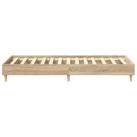 Bedframe zonder matras 90x200 cm spaanplaat sonoma eikenkleurig - thumbnail