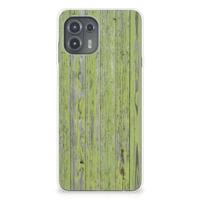 Motorola Edge 20 Lite | Bumper Hoesje | Green Wood - thumbnail