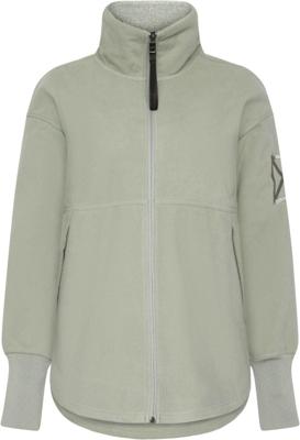 Didriksons Ronja Full-Zip Vest Dames Wilted leaf 40