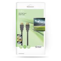 HDMI Kabel | HDMI Connector | HDMI Connector | 8K@60Hz | eARC | Verguld | 5.00 m | PVC | Zwart - thumbnail