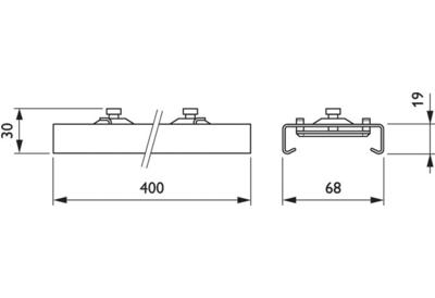 Philips Maxos Light Lijnsysteem Fusion LL500Z MB-SW WH Philips Maxos Light Lijnsysteem Fusion LL500Z MB-SW WH