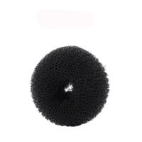 3 PC'S elegante vrouwen dames donut haar ring (zwart L) - thumbnail