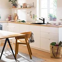 Hansgrohe Zesis M33 ééngreeps keukenmengkraan 150 LowPressure 1jet, mat zwart - thumbnail