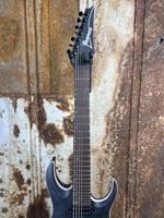 Ibanez RGA742FM Transparent Gray Flat 7-snarige elektrische gitaar - thumbnail