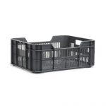 UrbanProof Urban proof fietskrat helsinki kunststof 11l 40x30x15 cm as grijs