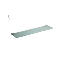 Eris glazen planchet chroom 50cm - thumbnail