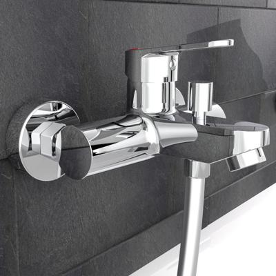 Schutte FUTURA DVGW ééngreepsmengkraan bad | chroom
 18030DVGW