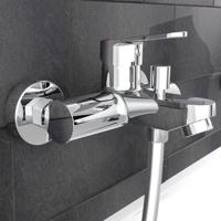 Schutte FUTURA DVGW ééngreepsmengkraan bad | chroom
 18030DVGW - thumbnail