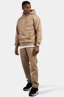 24 Uomo Basic Trainingspak Heren Bruin - Maat XXL - Kleur: Bruin | Soccerfanshop - thumbnail