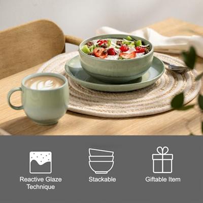 LIKE BY VILLEROY & BOCH - Perlemor Alga - Pastabord 22cm - thumbnail
