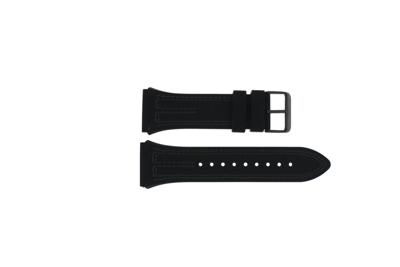 Horlogeband Guess GW0422G2 / W0422G2 / Phoenix Rubber Zwart 27mm Horlogeband Guess GW0422G2 / W0422G2 / Phoenix Rubber Zwart 27mm