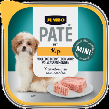 Jumbo Pate met Kip 100 g