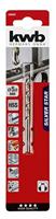 kwb 206550 HSS Metaal-spiraalboor 5 mm Gezamenlijke lengte 86 mm DIN 338 Cilinderschacht 1 stuk(s) - thumbnail