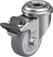 Blickle LRXA-TPA 50KFD-FI Zwenkwiel met rem Wieldiameter: 50 mm Draagvermogen (max.): 50 kg 1 stuk(s) - thumbnail