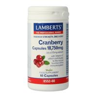 Lamberts Cranberry 60 Capsules - thumbnail