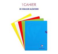 Clairefontaine schrift mimesys voor ft A4+, 140 bladzijden, kaft in PP, seyès, geassorteerde kleuren - thumbnail