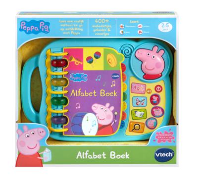 VTech Peppa Pig Alfabet Boek + Licht en Geluid VTech Peppa Pig Alfabet Boek + Licht en Geluid