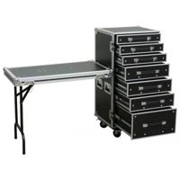 Power Dynamics PD-FA5 7 Laden flightcase met tafel - thumbnail