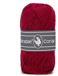 Durable Coral 222 Bordeaux - Haakgaren / Breigaren