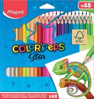Kleurpotlood maped colorpeps star 48 kleuren - thumbnail