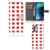 Motorola Moto G51 5G | Book Cover | Paprika Red - thumbnail