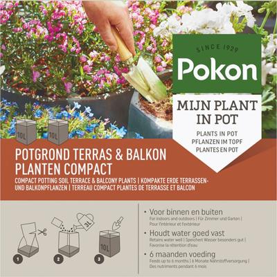 Pokon Potgrond Terras en Balkon Compact 20l